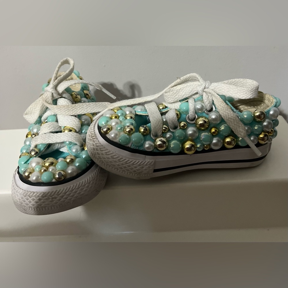 Converse Kids Badazzeled Shoes!!!